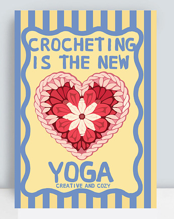 Plakat dla szydełkary, Project 8