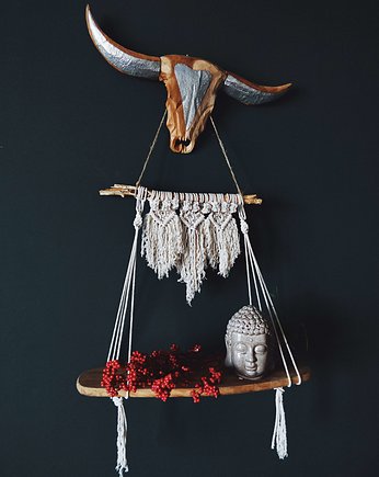 Półka wisząca makrama, Hygge Macrame