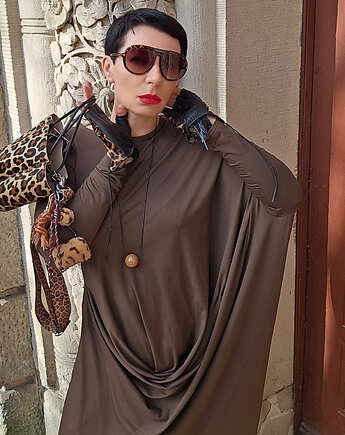 New Dress woda Asymetryczna, momo fashion