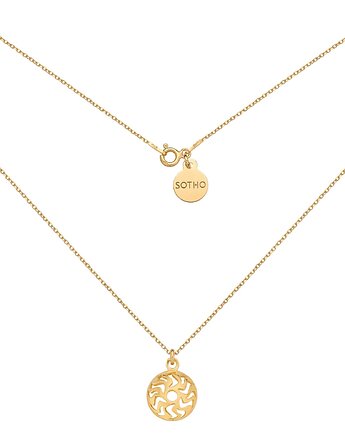 Złoty naszyjnik z medalionem, SOTHO