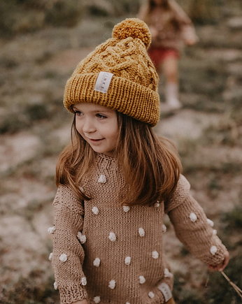 Czapka Maggie MINI ochra, FinkeWear