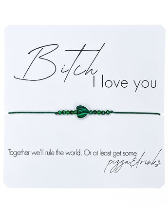 Bransoletka z kamieni naturalnych Malachit, karolina kosior