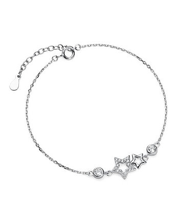 Bransoletka z gwiazdkami i cyrkoniami, THE SILVER STORY