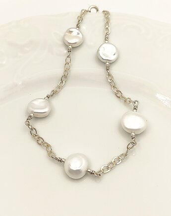 Bransoletka z morskich pereł na łańcuszku, Studio Gazela