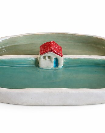 Talerz  dekoracyjny, Papataj