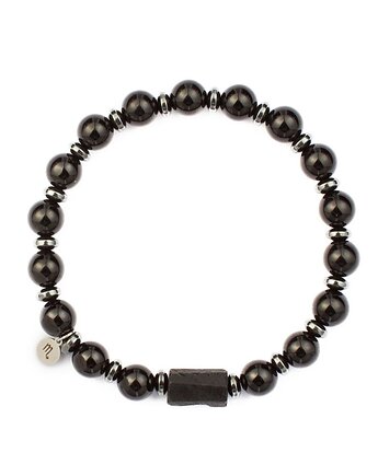 Męska bransoletka zodiakalna - Skorpion - Ochrona i odwaga I, Kulka Bransoletki