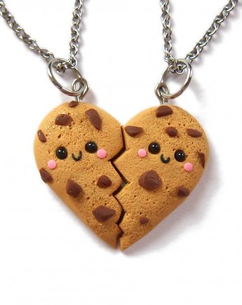 Naszyjnik Serce Naszyjnik 2 Połówki Serca, OMIFIMO