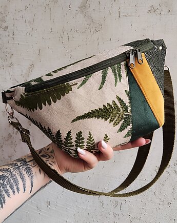 Nerka XXL zerowaste unikat leśny, Zapętlona Nitka