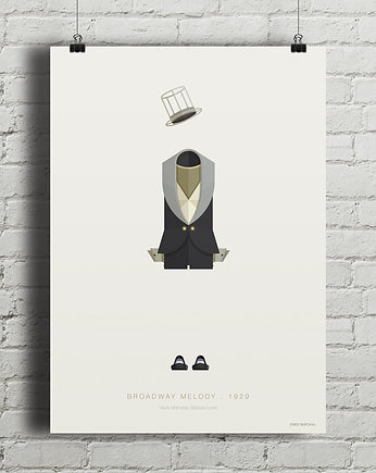 Broadway Melody - plakat art giclee, minimalmill