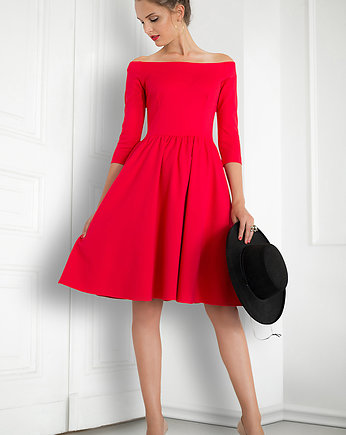 Czerwona sukienka hiszpanka, Kasia Miciak design