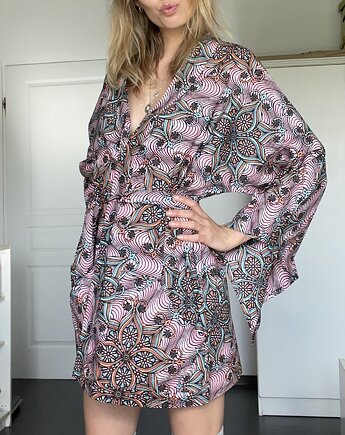 Pudrowy róż kimono Rebel Pink, Pintera