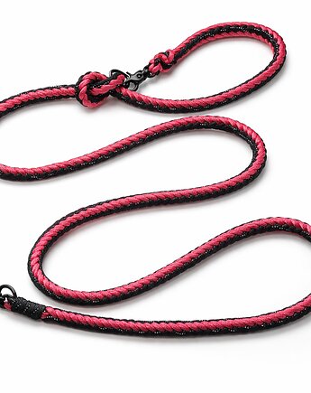 Modna, Lekka, Wytrzymała Smycz przepinana z el. odblaskowym dla małego psa