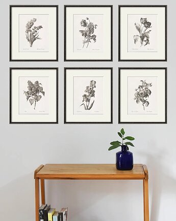 Vintage Kwiaty , Victorian wall art