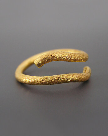 Pierścionek Surowa Fala, Pastelove Jewelry