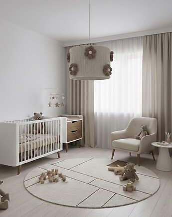 Lampa do pokoju dziecka w kwiatki, Boholine