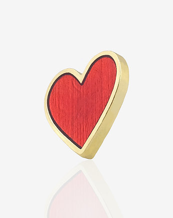 Pin serce "red heart", PINSWEAR