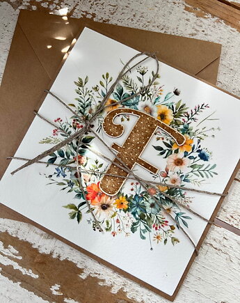 Wyjątkowa kartka ręcznie robiona na chrzest święty dla chłopca, sorte