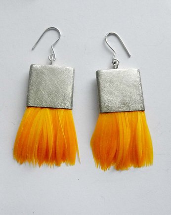 PIÓRKO kolczyki, Katarzyna Kaminska ART