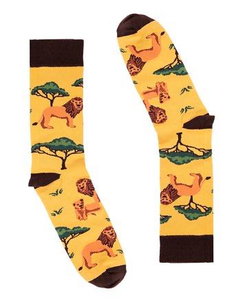 Skarpetki Kenia Lwy  42-46, FAVES. Socks&Friends