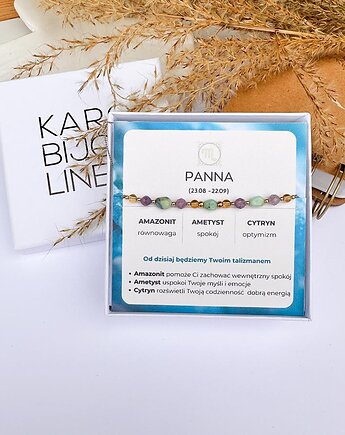 Bransoletka dla zodiakalnej PANNY, KaroBijouLine