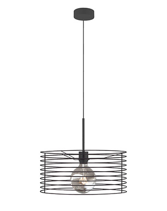 Druciana lampa wisząca do salonu w stylu loft CLIZA, lampy loftowe LYSNE LOFT