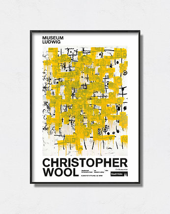 Christopher Wool - Exhibition Poster, Pas De LArt