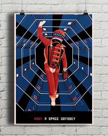 Plakat 2001: A Space Odyssey, minimalmill