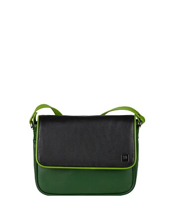 Zielona torebka skórzana  DANA, Słoń Torbalski