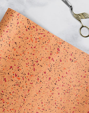 papier do pakowania -  Terazzo Malina P-066c, Wrap and Pack