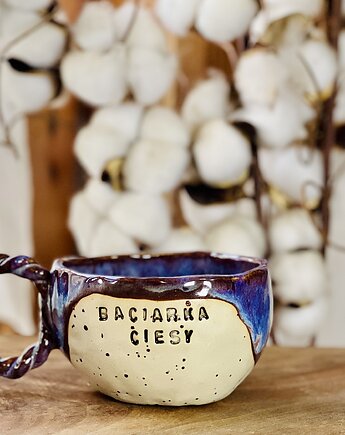 Kubek handmade Baciarka ciesy, Yagart