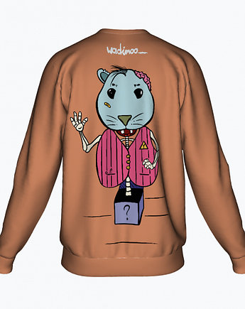 Zombie Hamster - bluza unisex, OSOBY - Prezent dla emeryta