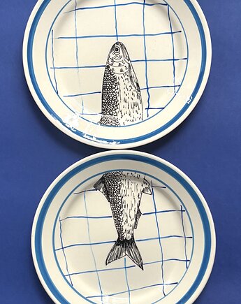 Ryby puzzle, arent plates