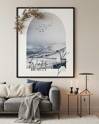 Plakat Winter beauty, Well Done Shop