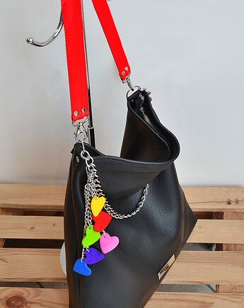 Skórzany worek na ramię, modeMania