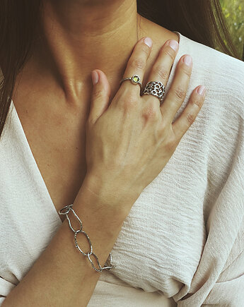 Bransoletka srebrna Rin, Ilona Siejda