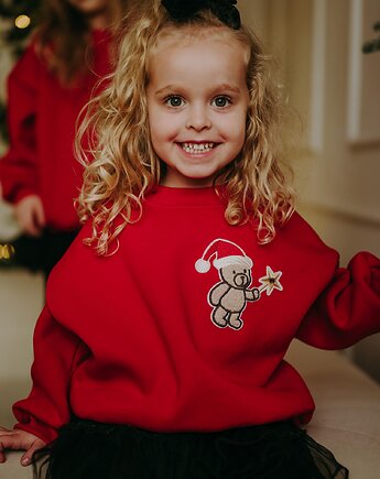 Bluza oversize Santa Teddy, BejbiStory