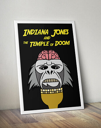 Plakat Indiana Jones and the Temple of Doom, Młynarski Custom