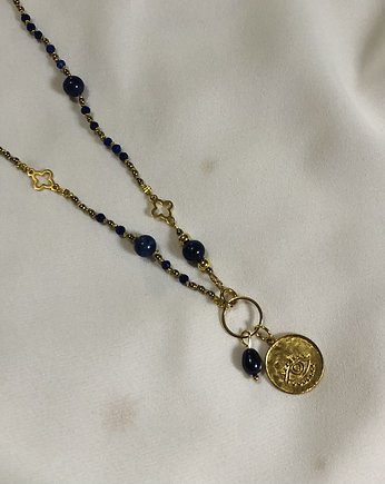 Naszyjnik lapis lazuli z zawieszką Eye, MaLa Jewellery