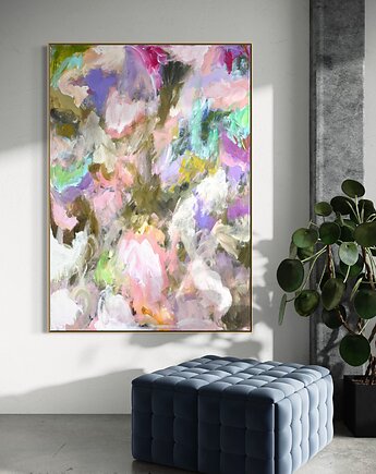 Obraz abstrakcyjny 100x70 cm, Dorota Ferens