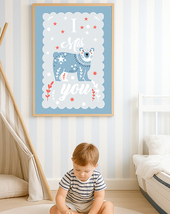 Plakat I miś you folk, Project 8