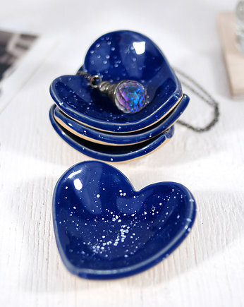 Ceramiczna miseczka na biżuterię - niebo, 10FingersArt