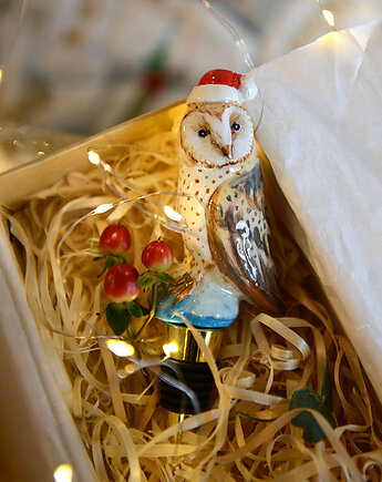 Korek do butelki - Sowa noworoczny, Aleksandra Semenova