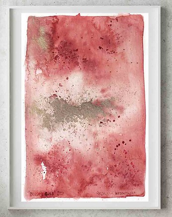 Artystyczny wydruk Blush & Gold ' 2, My Moment