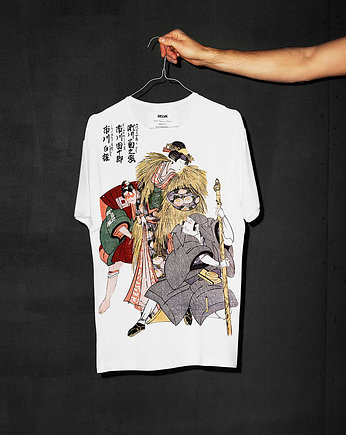 Toyokuni no.16 LIMITED  Men's T-shirt SELVA, SELVA
