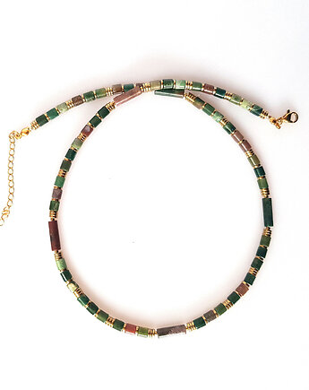 Naszyjnik z Agatem Indyjskim v Ciemny, Mitsu