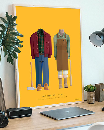 Lśnienie - The Shining - plakat 50x70 cm, minimalmill