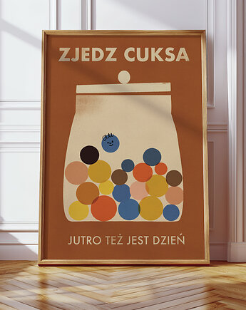 Plakat Cukierki, MUKI design