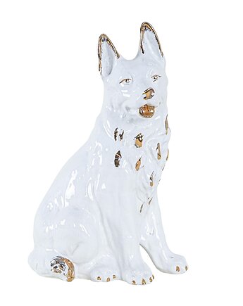 Figurka porcelanowa pies, lata 60, produkcja: Europa, Przetwory design