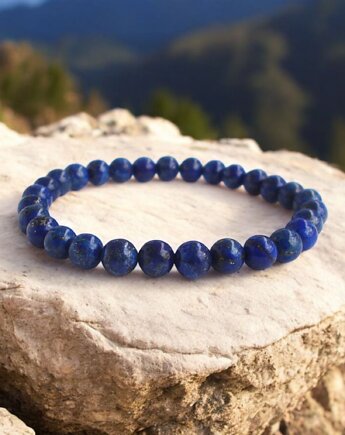 Lapis lazuli Wygodna bransoletka, galeria nuit