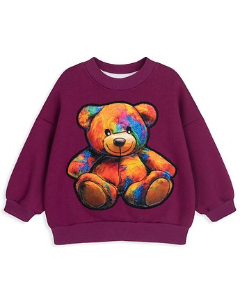 Bluza oversize Rainbow Teddy, BejbiStory